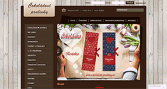 Desktop Screenshot of cokoladove-pralinky.sk